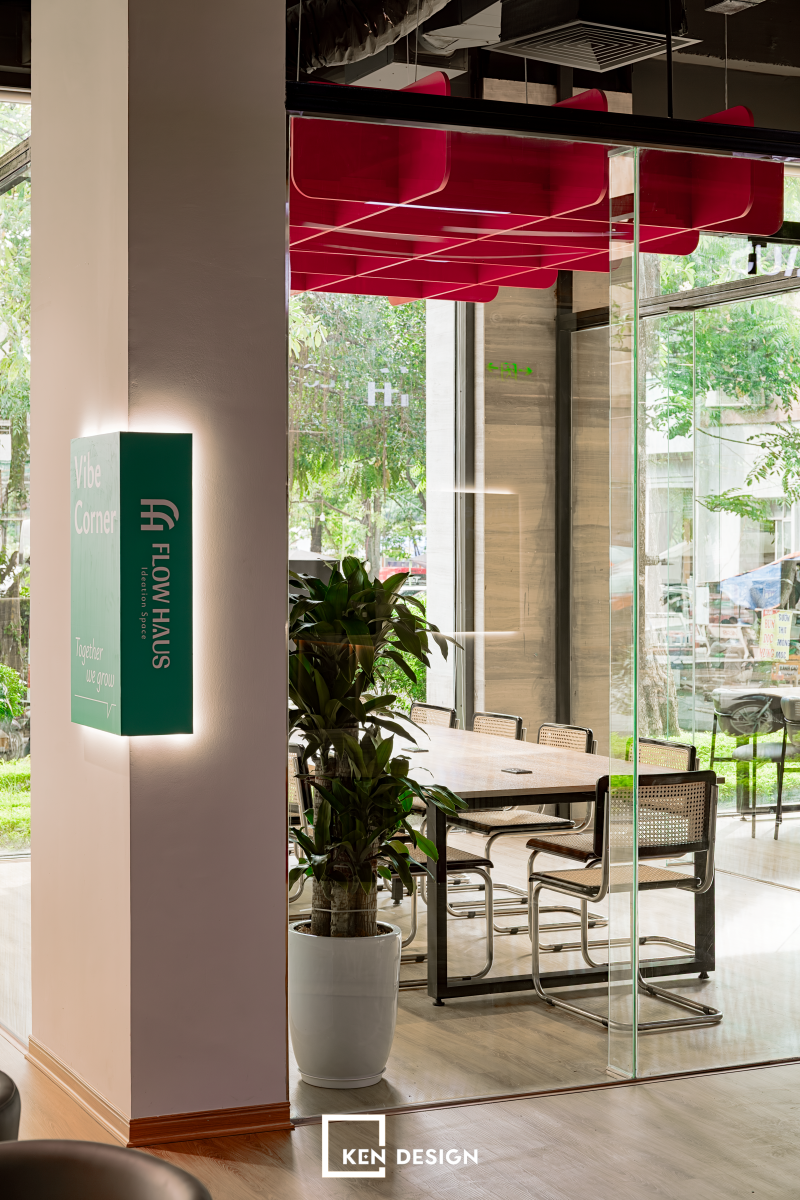 Thi công cafe coworking Flow Haus tại Lê Văn Lương